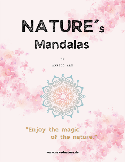 Ruhe & Entspannung mit unserem Nature´s Mandala Natur-Malbuch