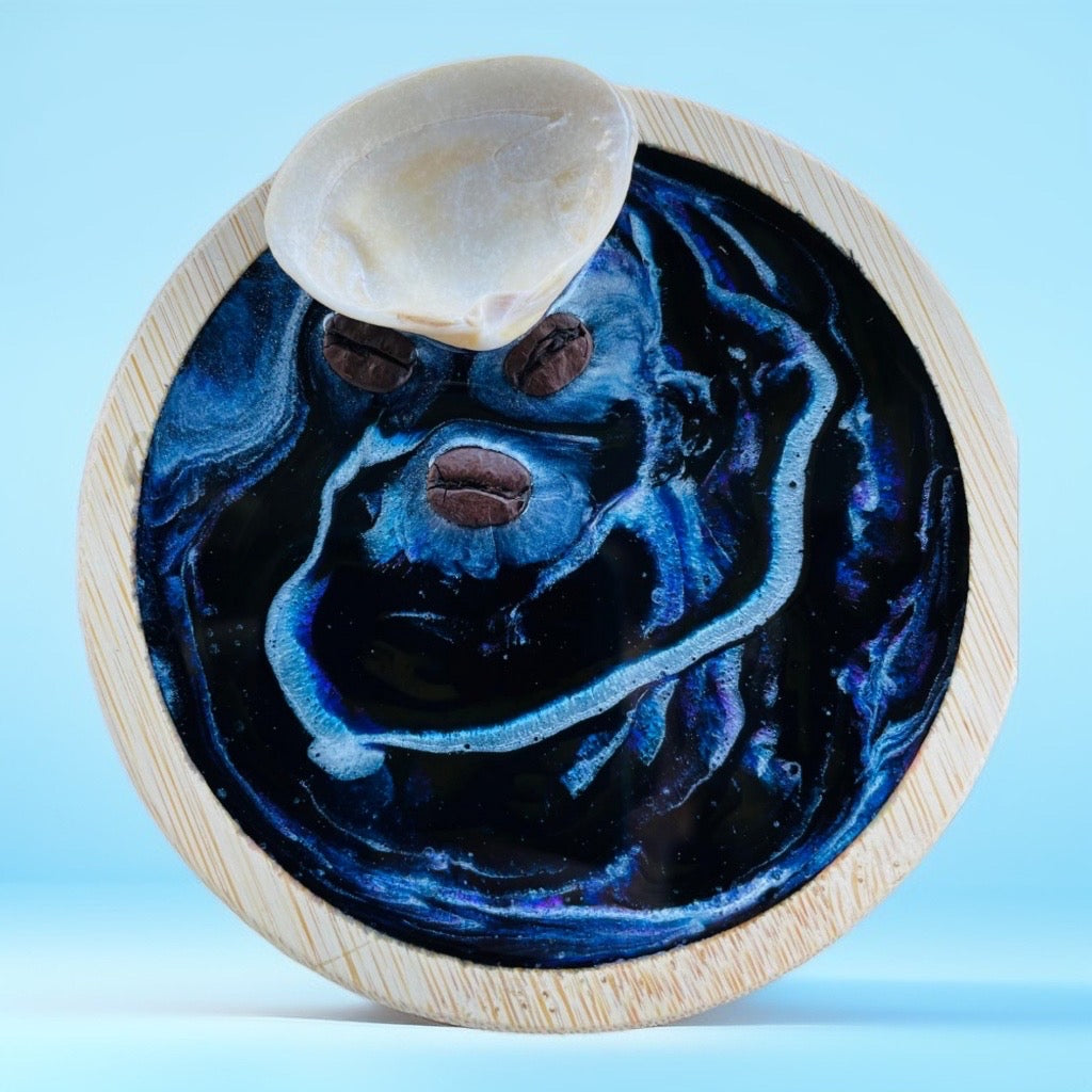 Dessous de verre en bois d'acacia ou de bambou