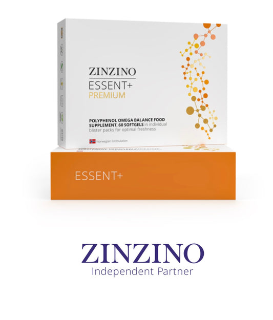 Zinzino Essent+ Premium, Omega 3 & Polyphenol Supplement