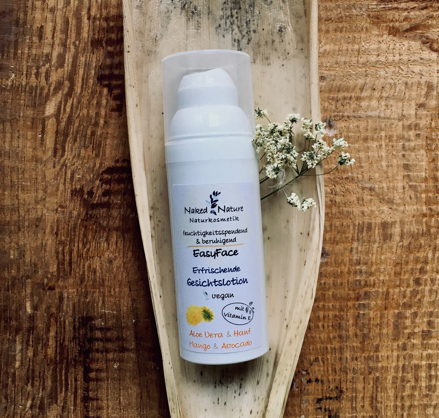 Erfrischende Gesichtslotion Naked Nature