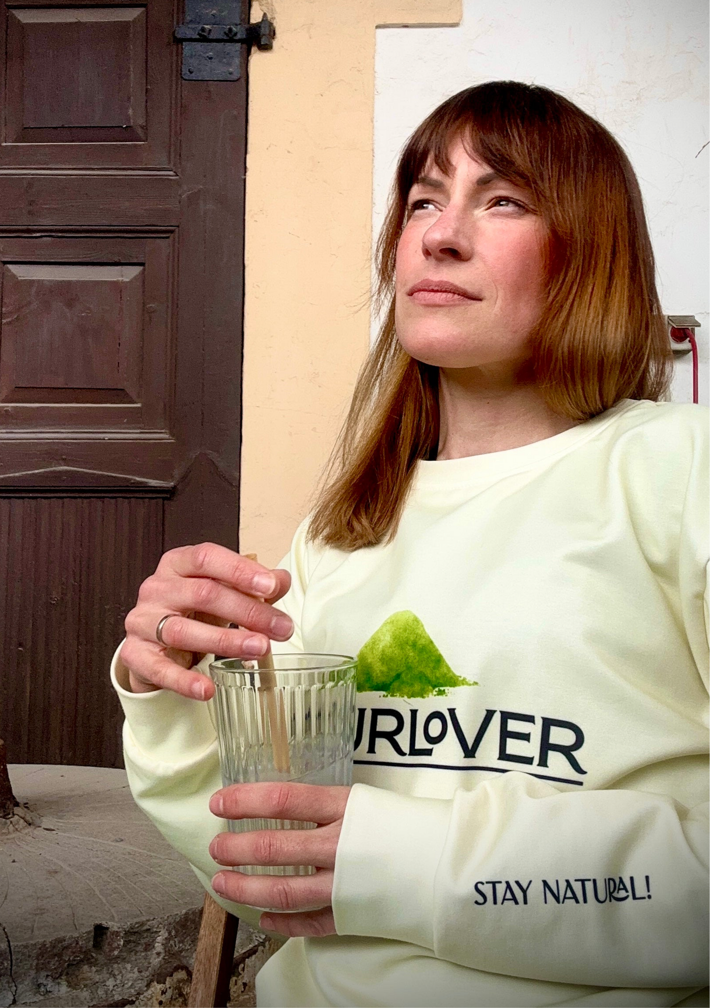 NaturLoVer Recycling Pullover, vanilla ice