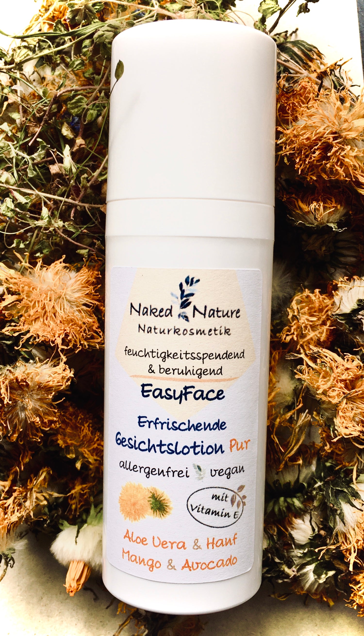 allergenfreie Gesichtslotion