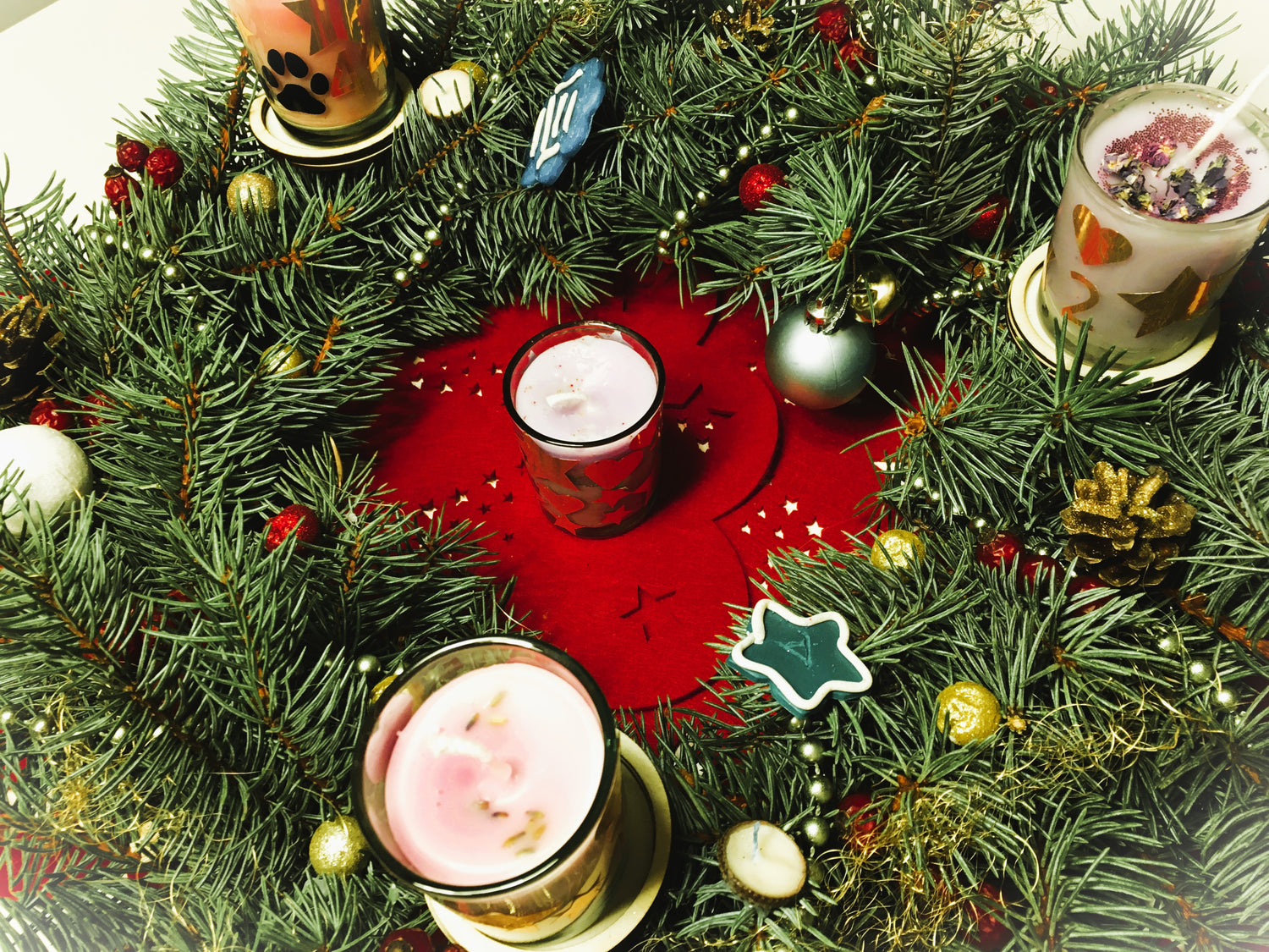 Weihnachtsworkshop mit Naturmaterialien