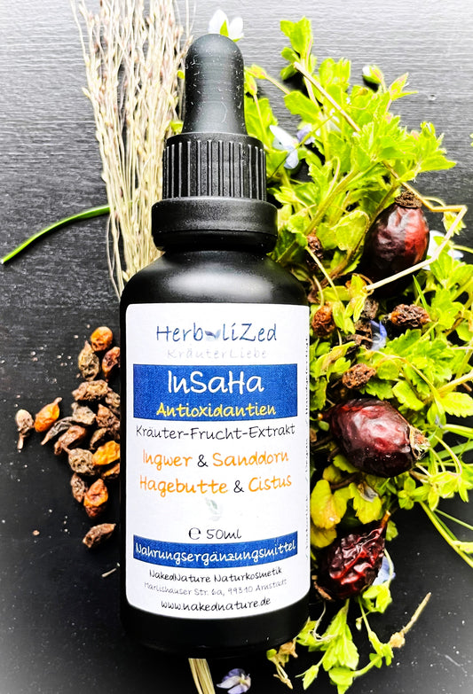 InSaHa Antioxidantien, Kräuterextrakt, 50ml