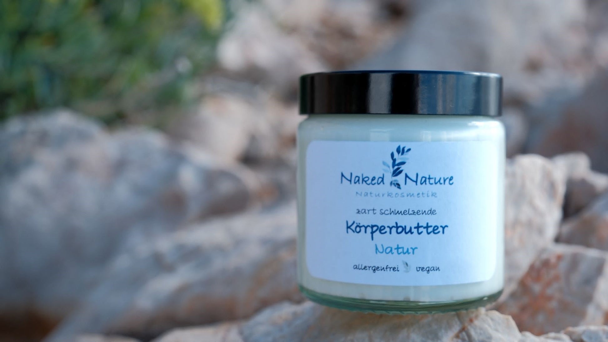 Körperbutter Natur für empfindliche Haut