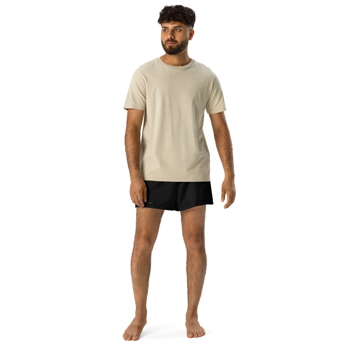 Sporthose schwarz kurz Männer
