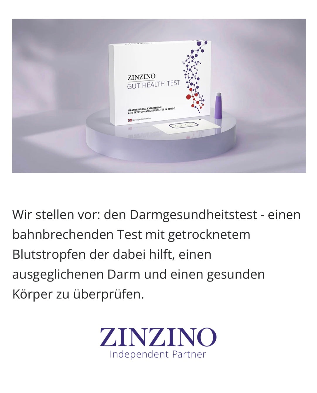 Darmgesundheit Test Zinzino