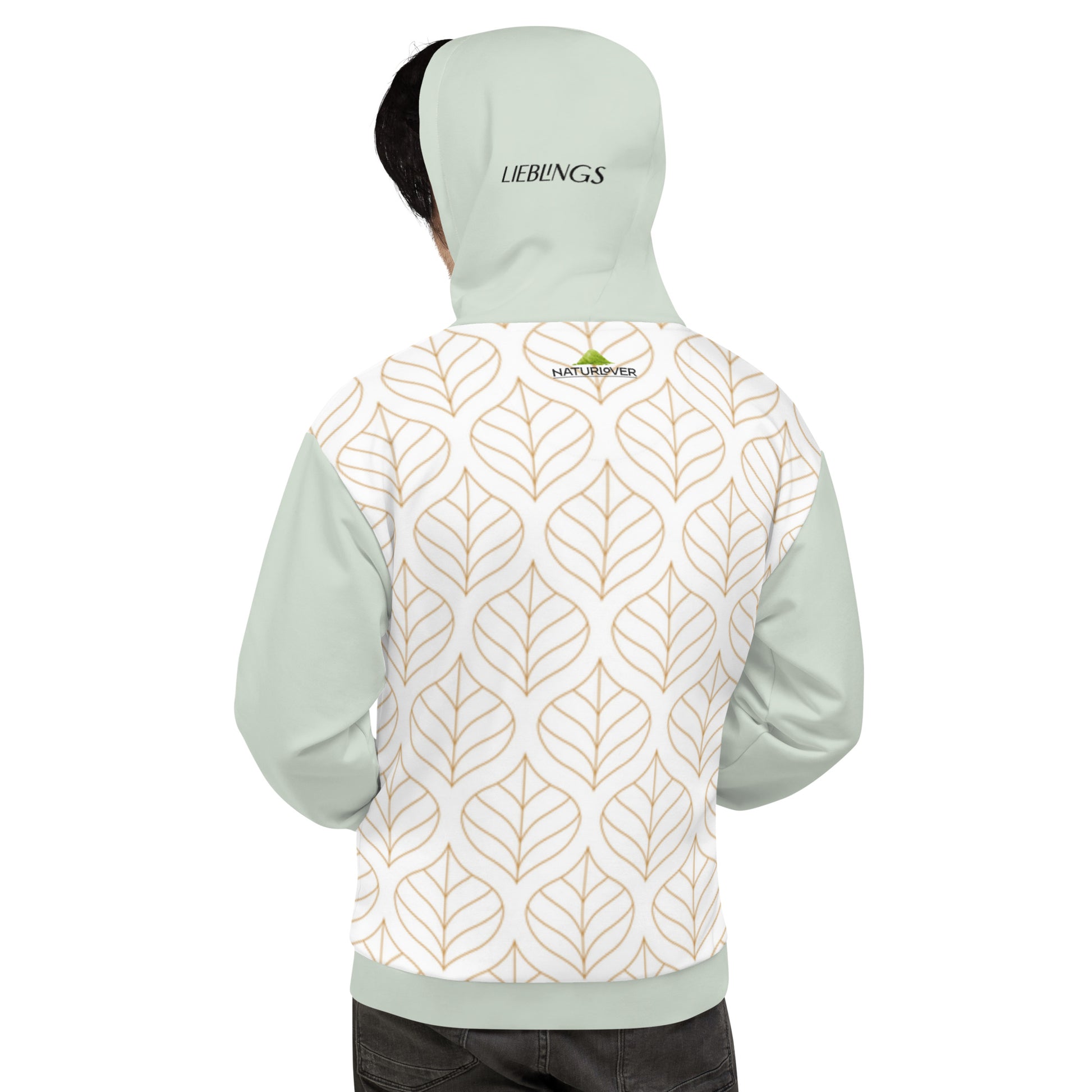 Hoodie mit Aufdruck Kapuze
