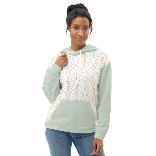 Recycling Kapuzenpullover Lieblings Hoodie mint grün