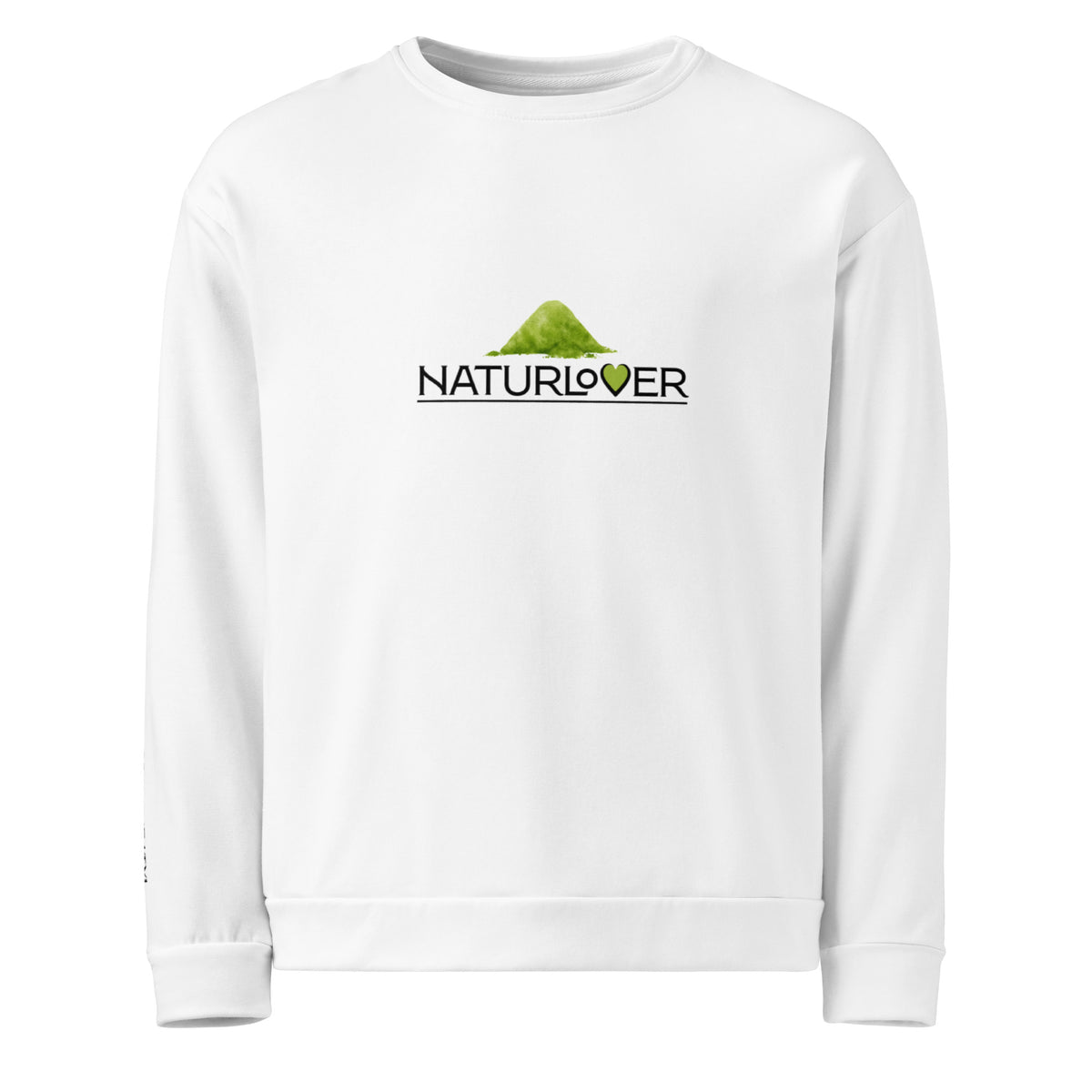 Recycling Pullover weiß