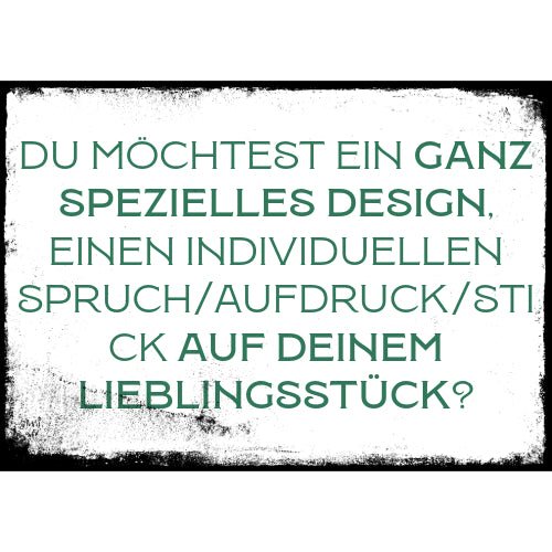 Personalisierte Öko Kleidung