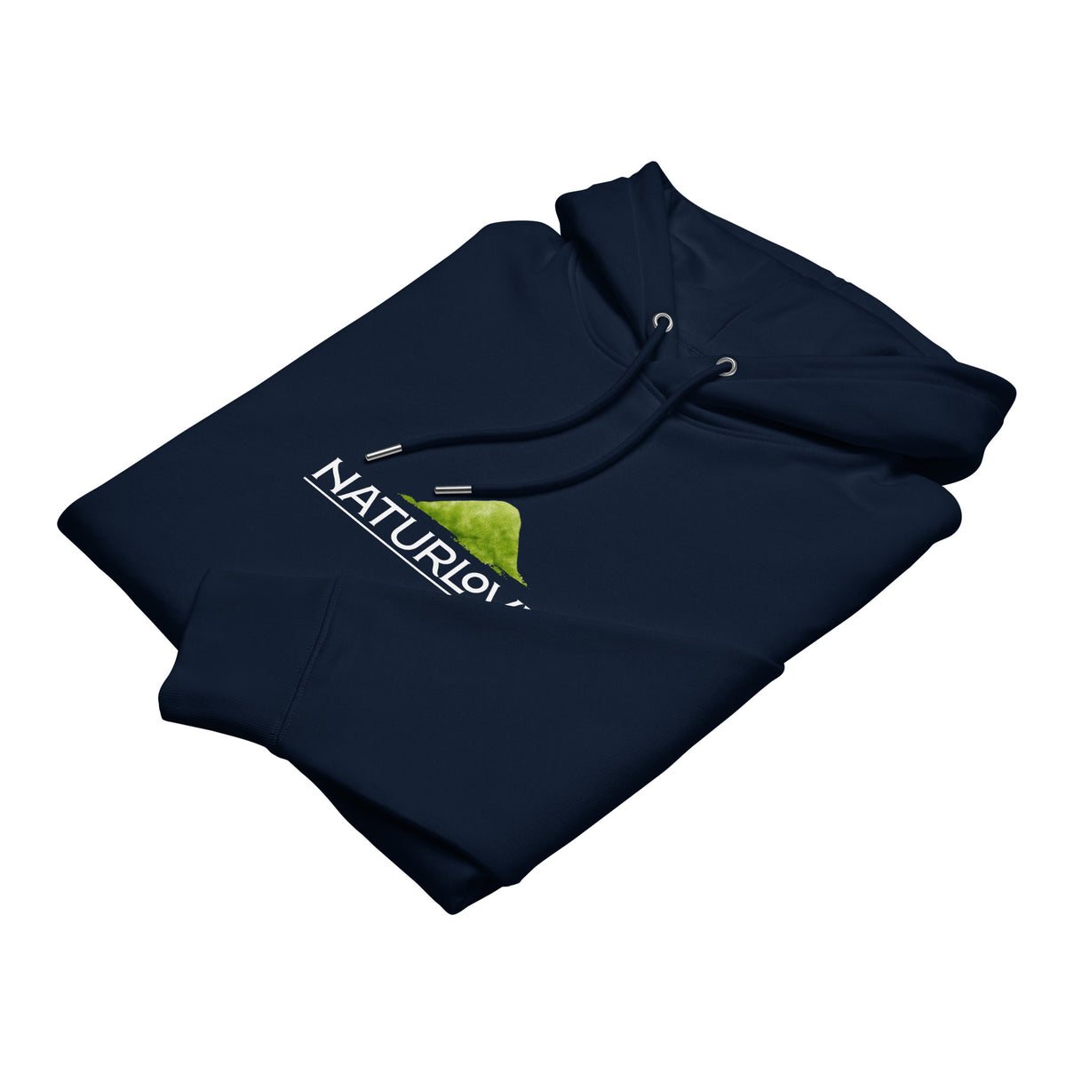 Bio Baumwoll Hoodie Kapuzenpullover blau