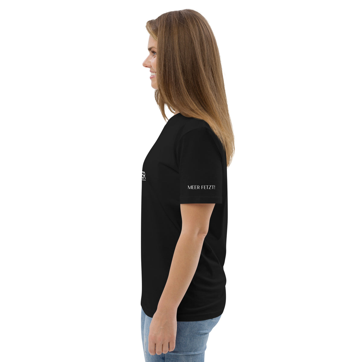 Bio Shirt Berge und Meer schwarz