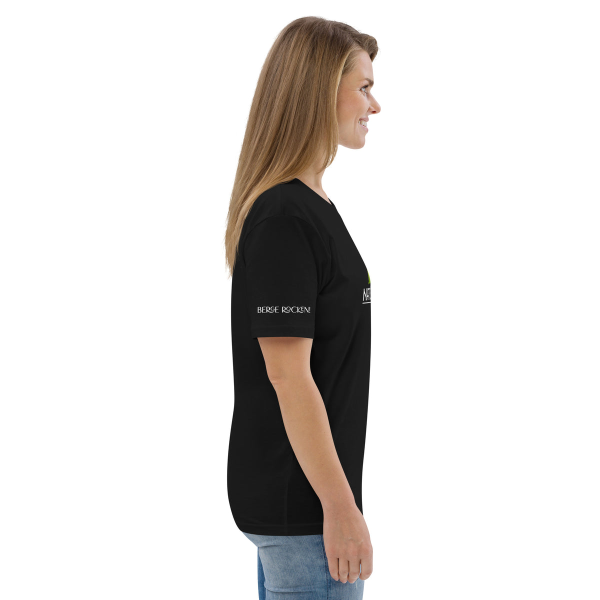 Bio Shirt Berge und Meer schwarz