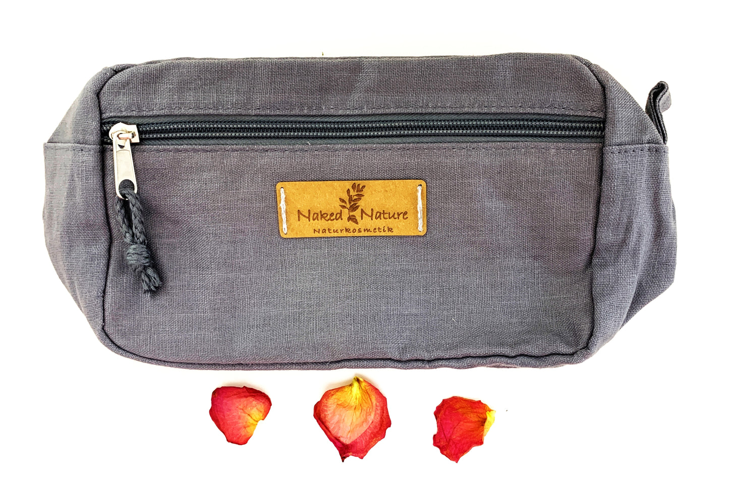Cosmetic bag made of hemp