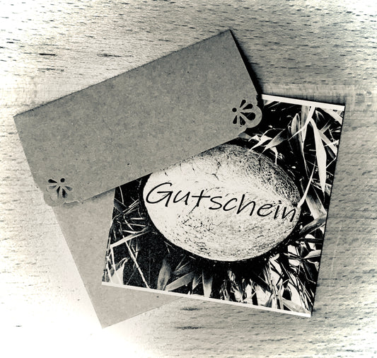 Geschenk Gutschein