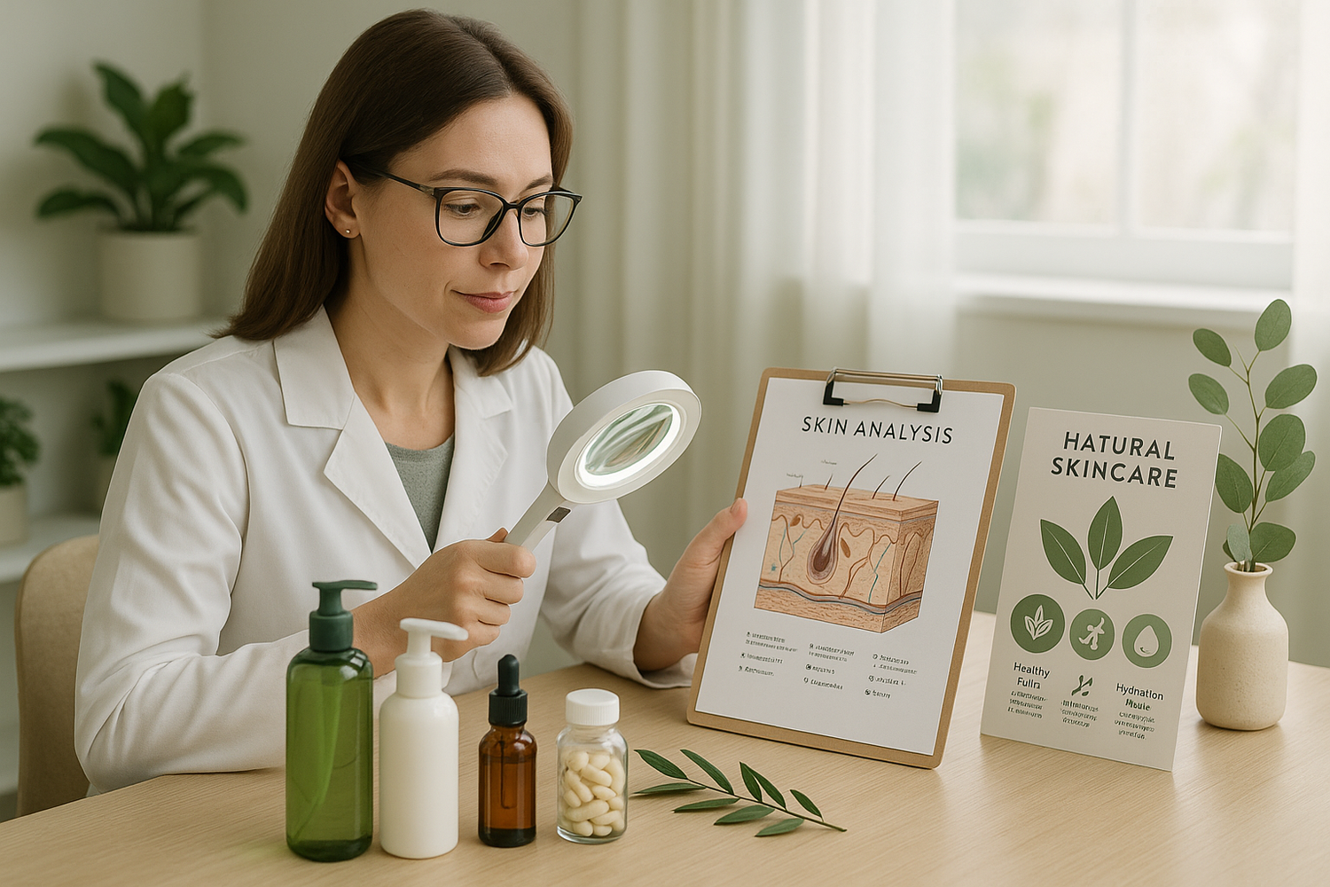 Beratungsleistungen Hautanalyse Gesundheitsberatung mit Zinzino