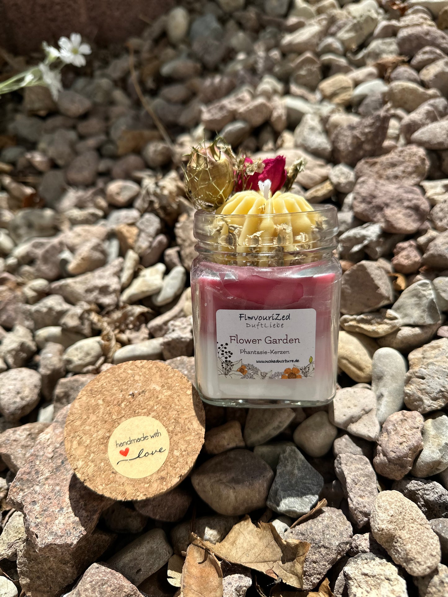 Flower Garden Candle Art
