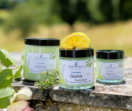 OLIVIA olive oil cream with delicate lemon thyme