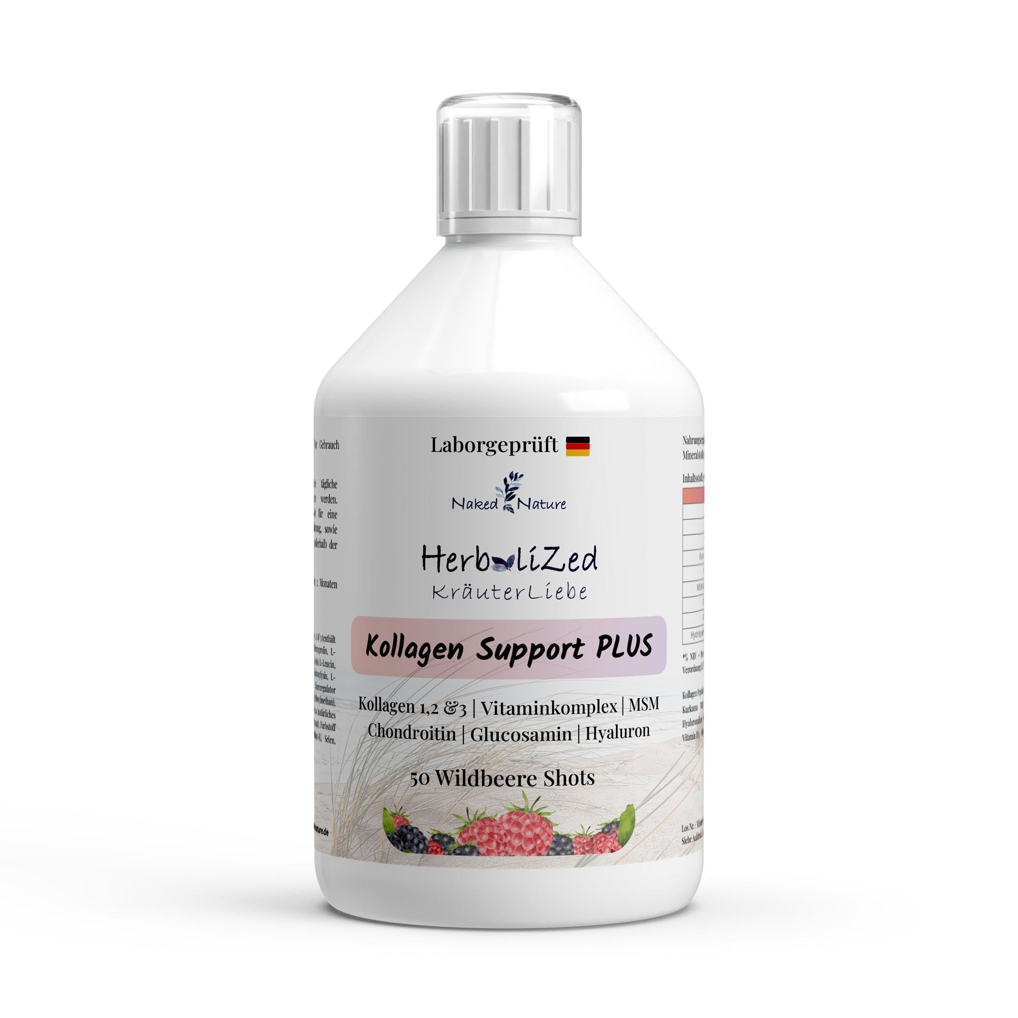 Kollagen mit MSM Glucosamin Hyaluron und Chondroitin