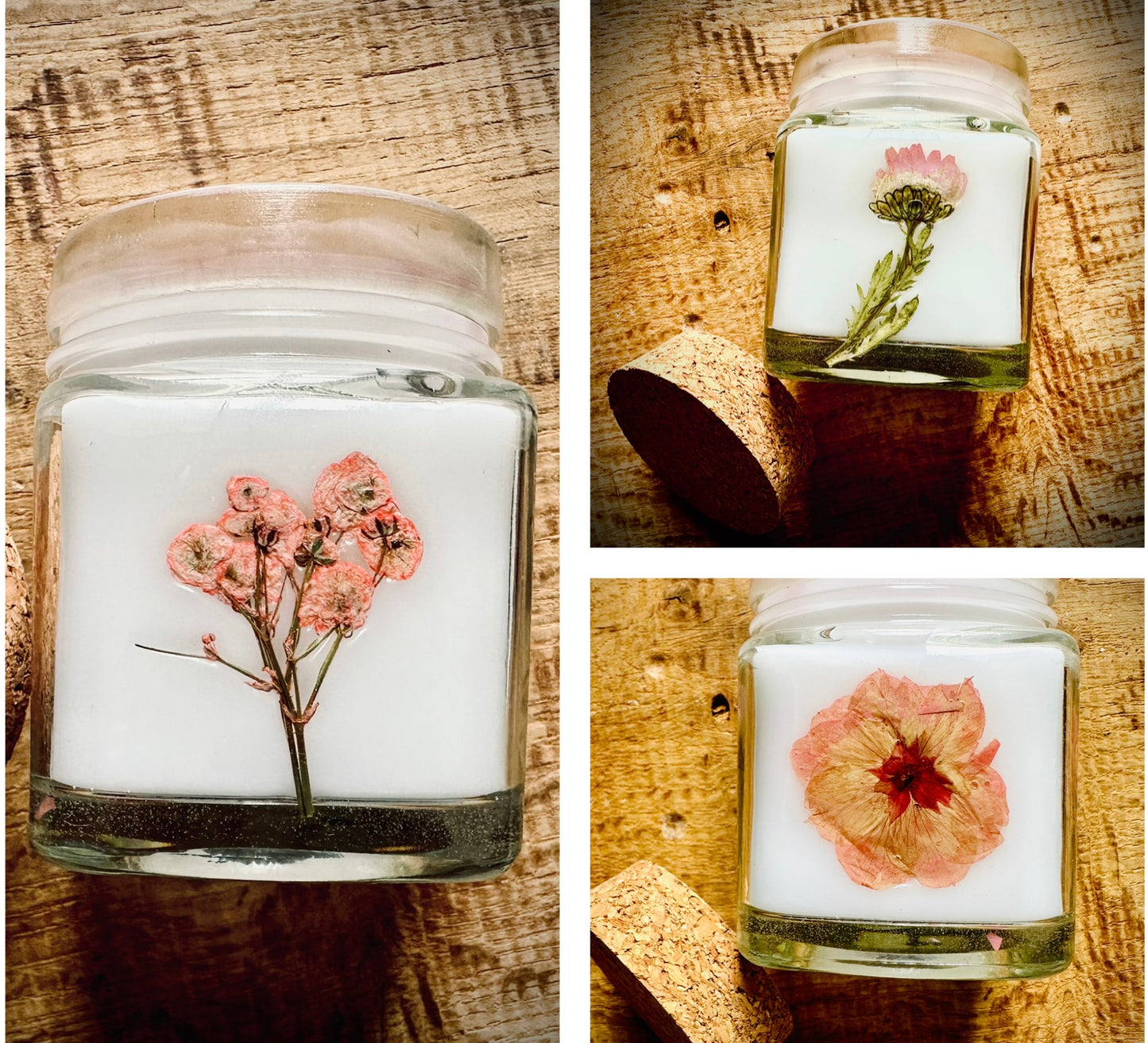 Flower Garden Candle Art