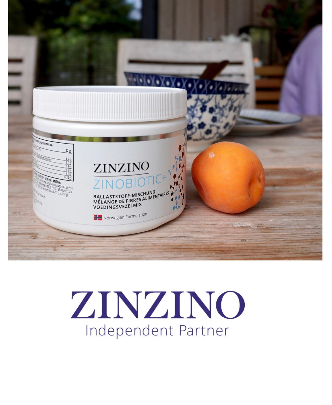 Zinobiotic+, 8 different fibers