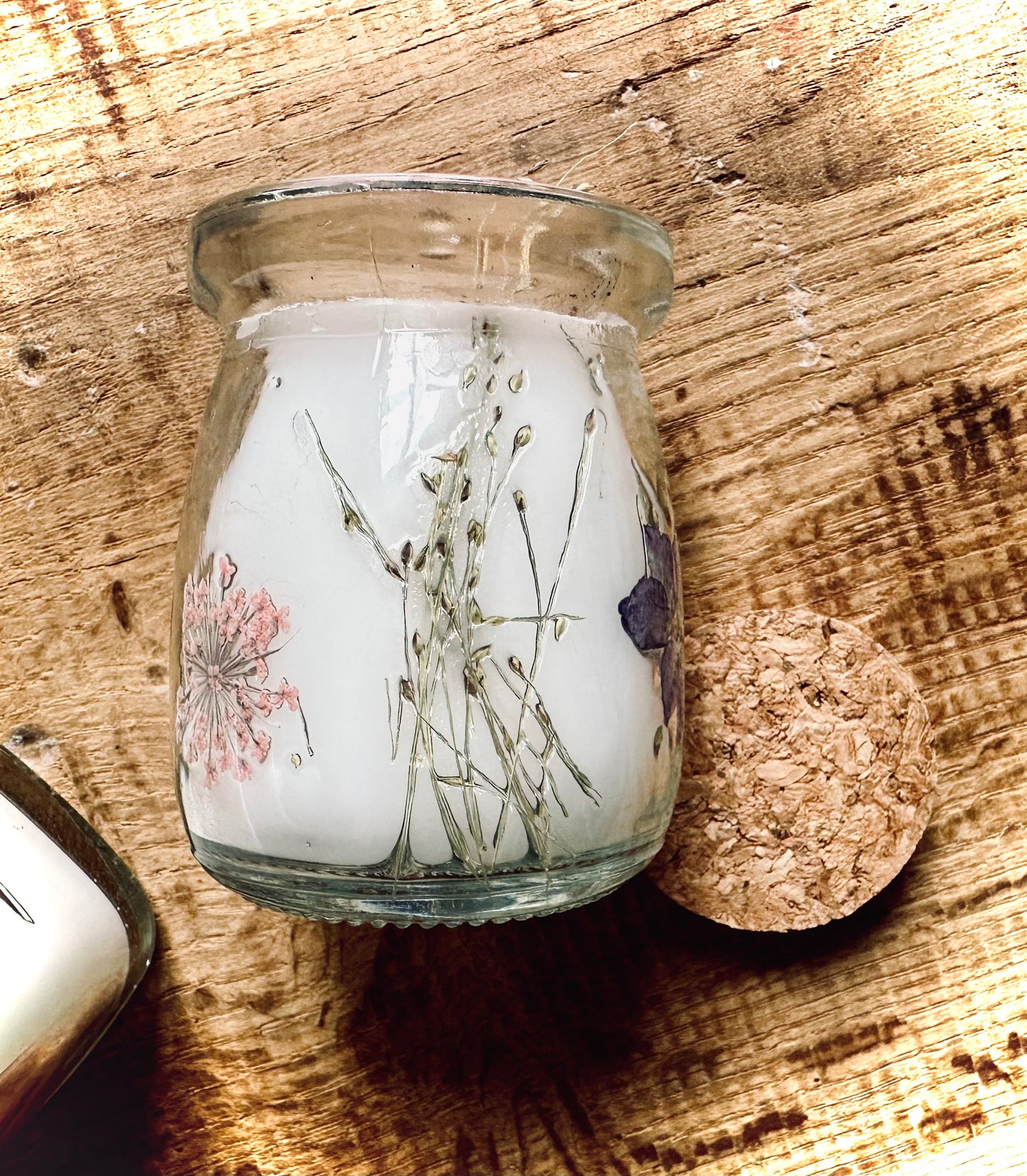 Flower Garden Candle Art