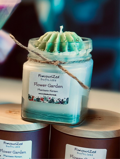 Flower Garden Candle Art