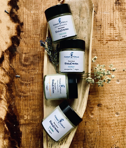 Vegane wasserfreie Deocreme in 5 Duftsorten 