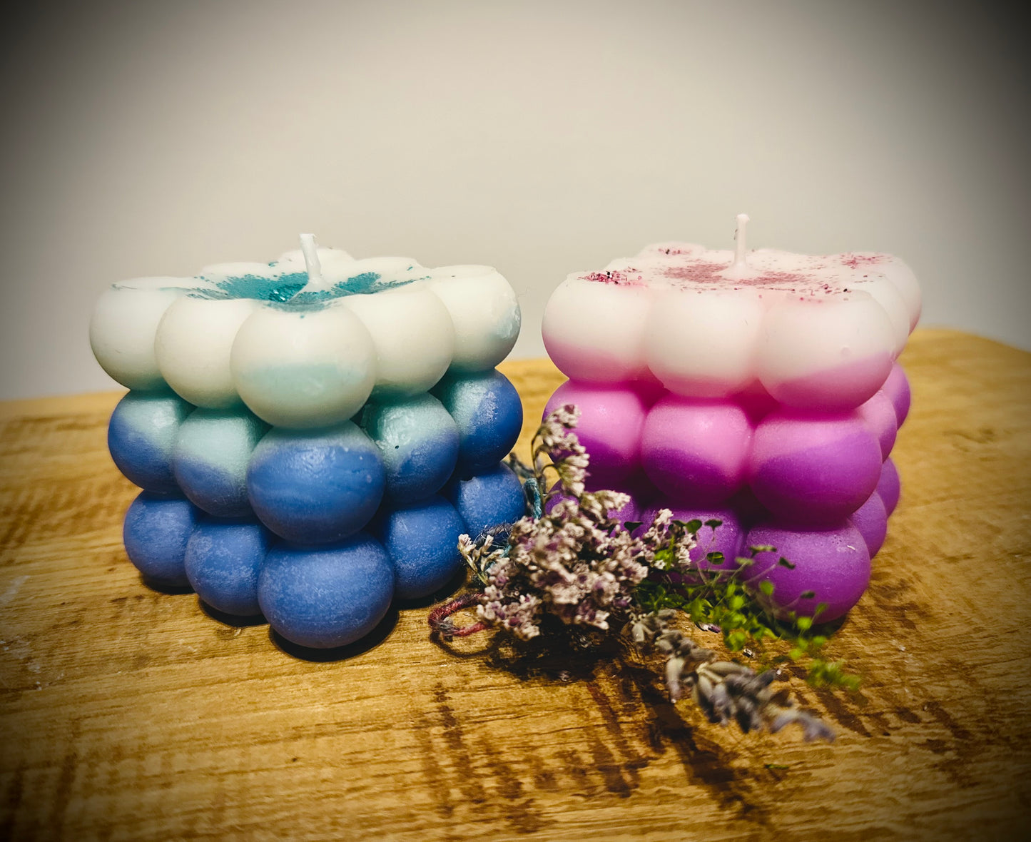 Flower Garden Candle Art