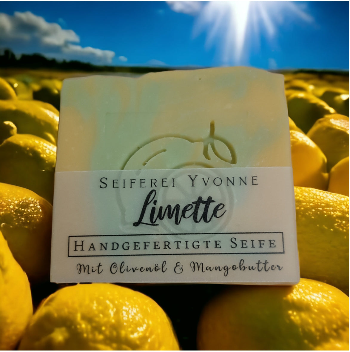 Lime, handmade soap*