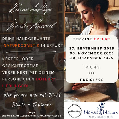 Naturkosmetik Workshops 2025