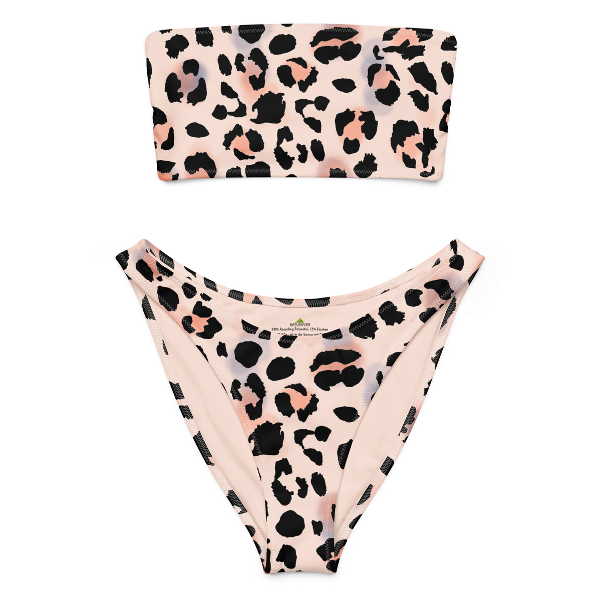 Sexy Bikini im Leopardenmuster Bandeau