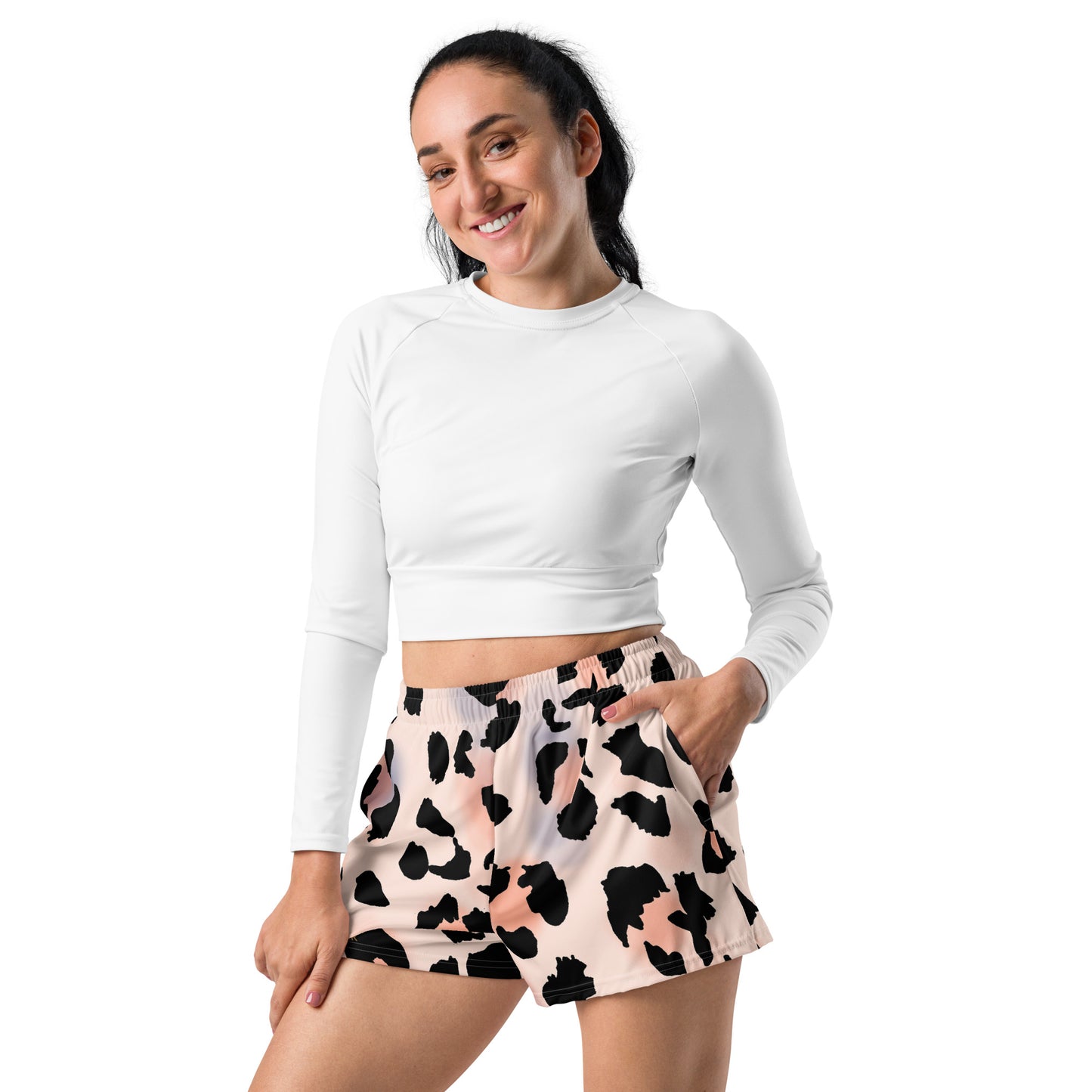 kurze Sporthose mit Taschen 