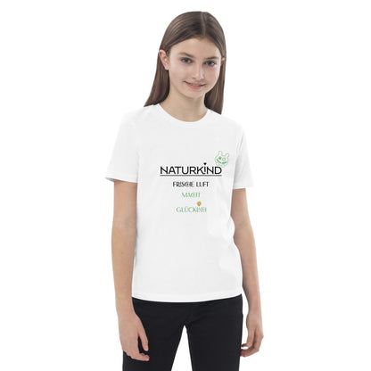 Mädchen Bio Baumwoll T Shirt mit Spruch