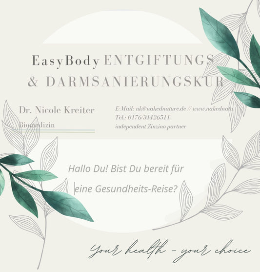 EasyBody Entgiftungskur + Darmsanierung
