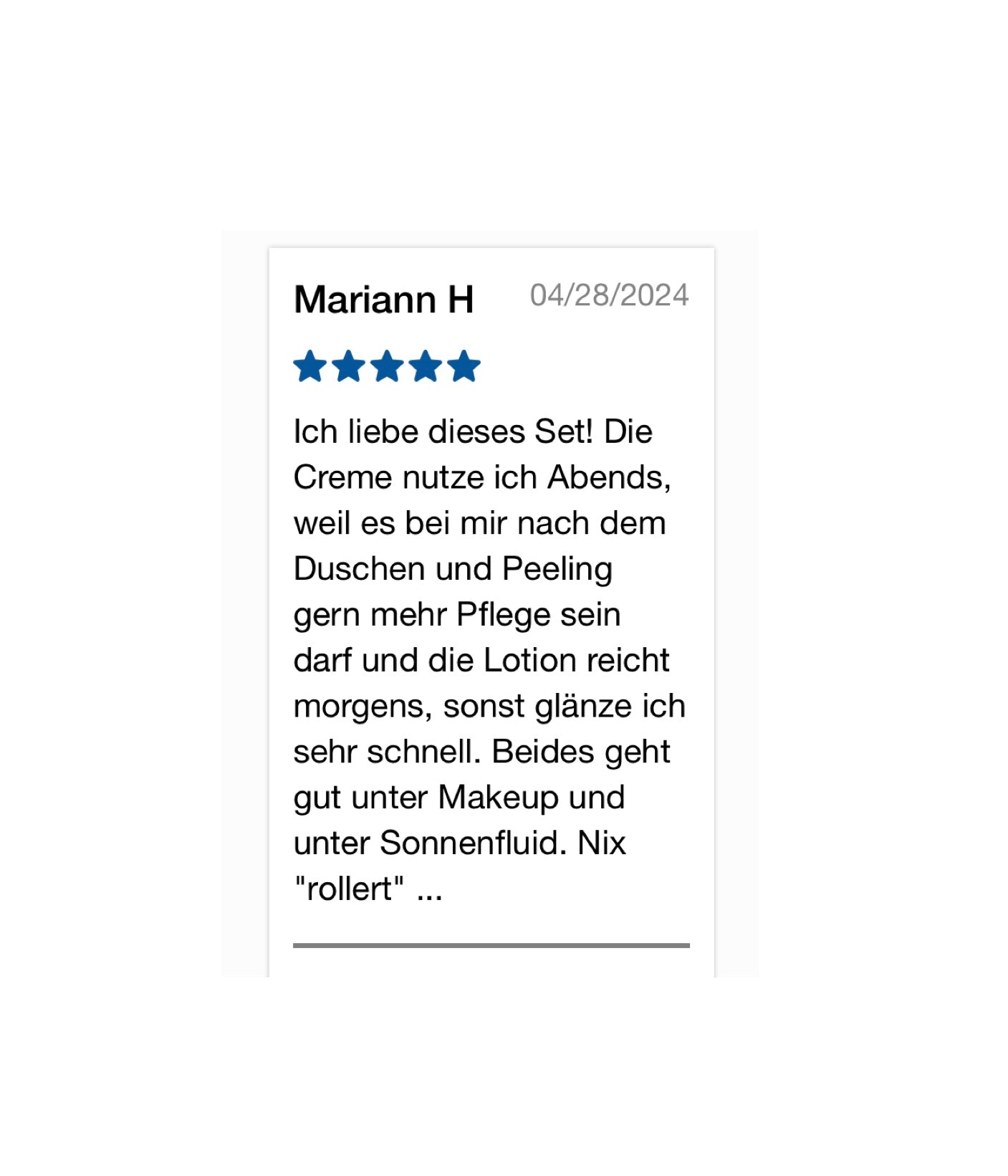 Kundenrezension NakedNature Naturkosmetik Gesichtscreme, Gesichtslotion und Gesichtsmousse