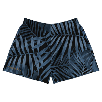 kurze Sporthose Mann Frau blau schwarz