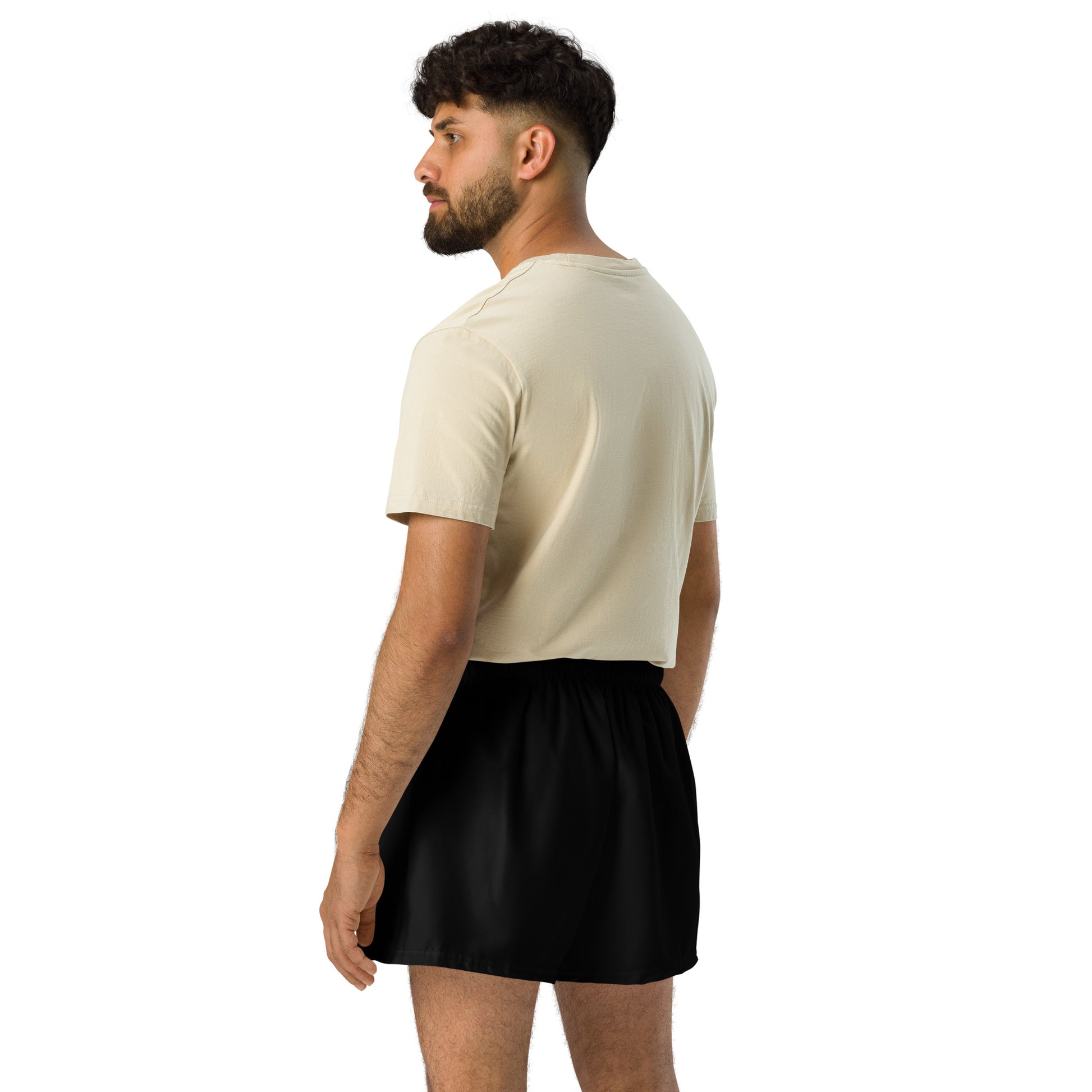 kurze Trainingshose schwarz