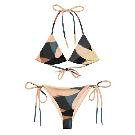 Recycling Triangel Bikini Flowers
