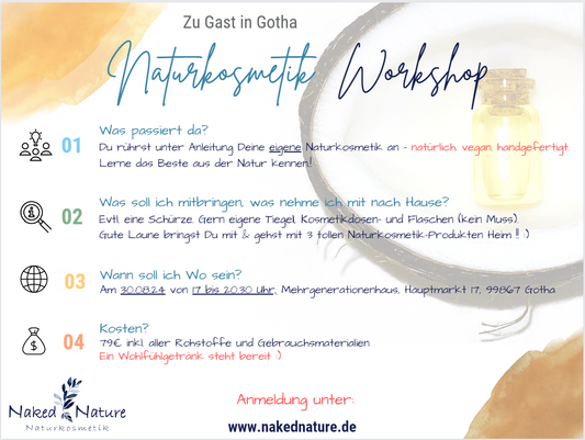 Naturkosmetik Workshop Gotha