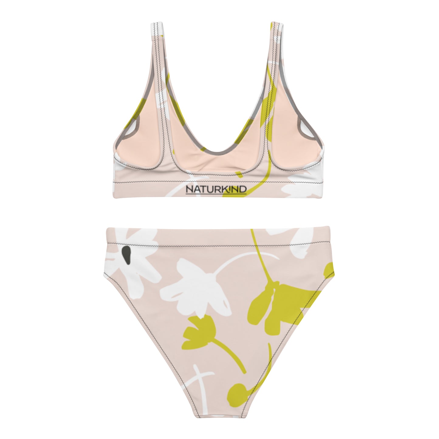 NATURKIND Allover Recycling Bikini, pink patterned