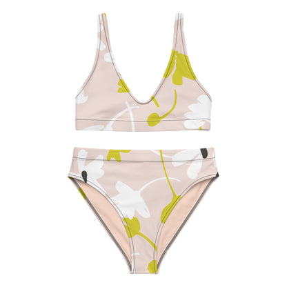 NATURKIND Allover Recycling Bikini, pink patterned