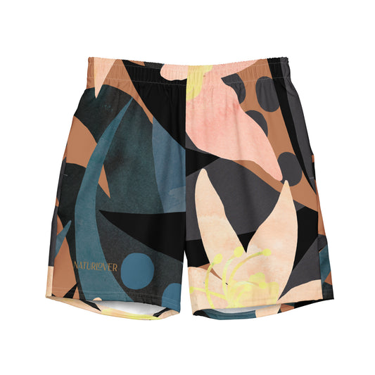 Naturlover Recycling Badehose Schwimmshorts Flower Power