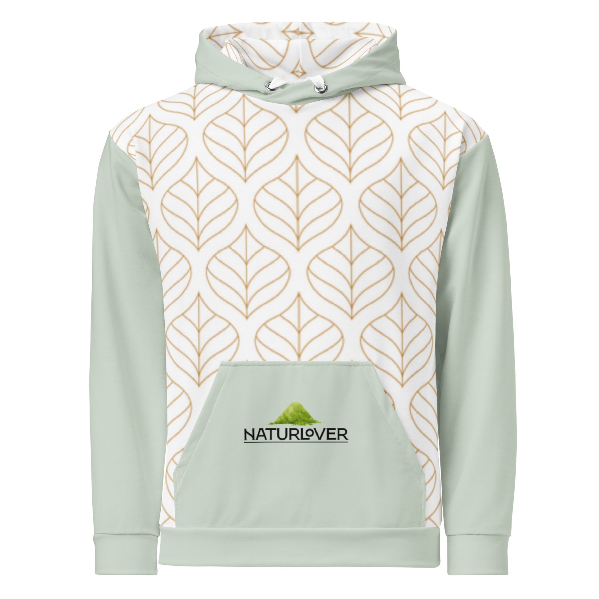 Recycling Kapuzenpullover Lieblings Hoodie mint grün
