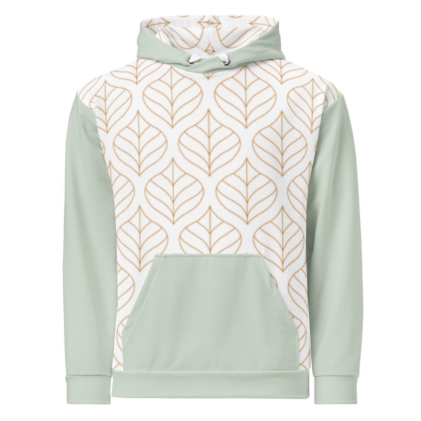 Recycling Kapuzenpullover Lieblings Hoodie mint grün