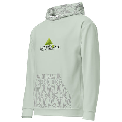 Recycling Kapuzenpullover mint grün