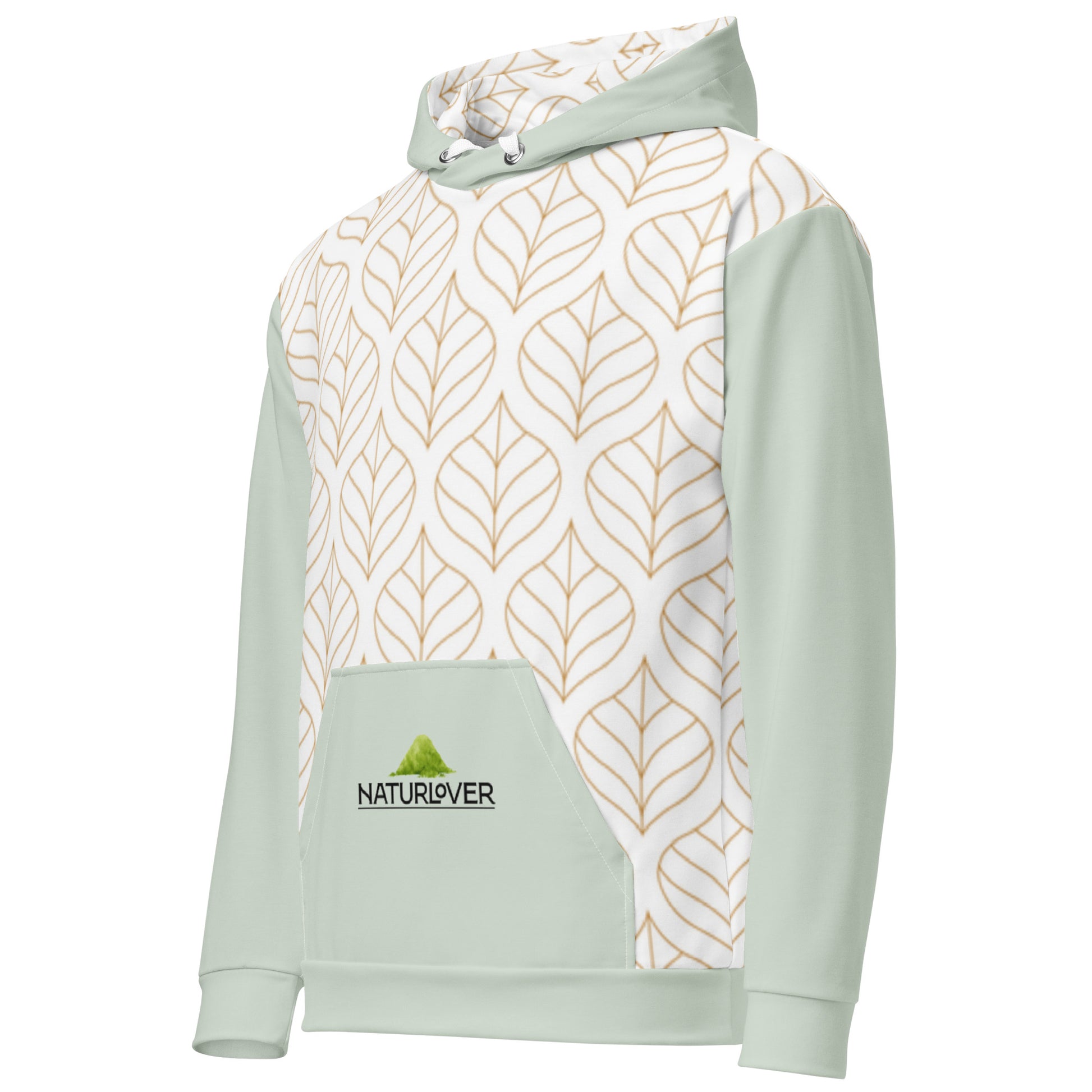 Recycling Kapuzenpullover Lieblings Hoodie mint grün