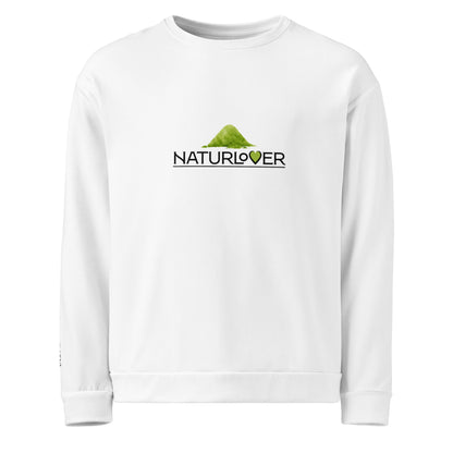 Recycling Pullover weiß 