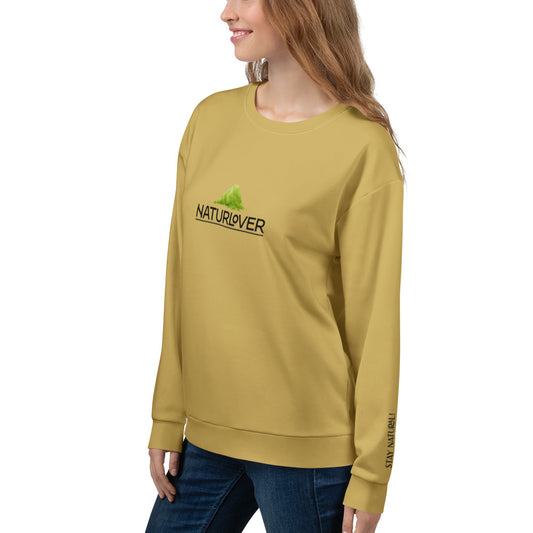 Recycling Pullover senfgelb